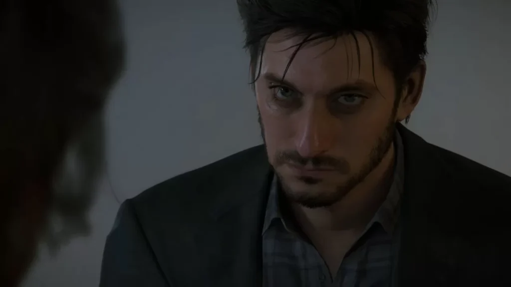 Luca Marinelli nei panni di Neil, nuovo personaggio di Death Stranding 2: On The Beach