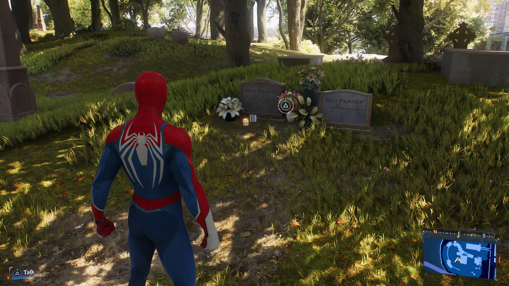 Dove trovare la tomba di zia May in Marvel’s Spider-Man 2 per sbloccare il trofeo Fa’ la cosa giusta