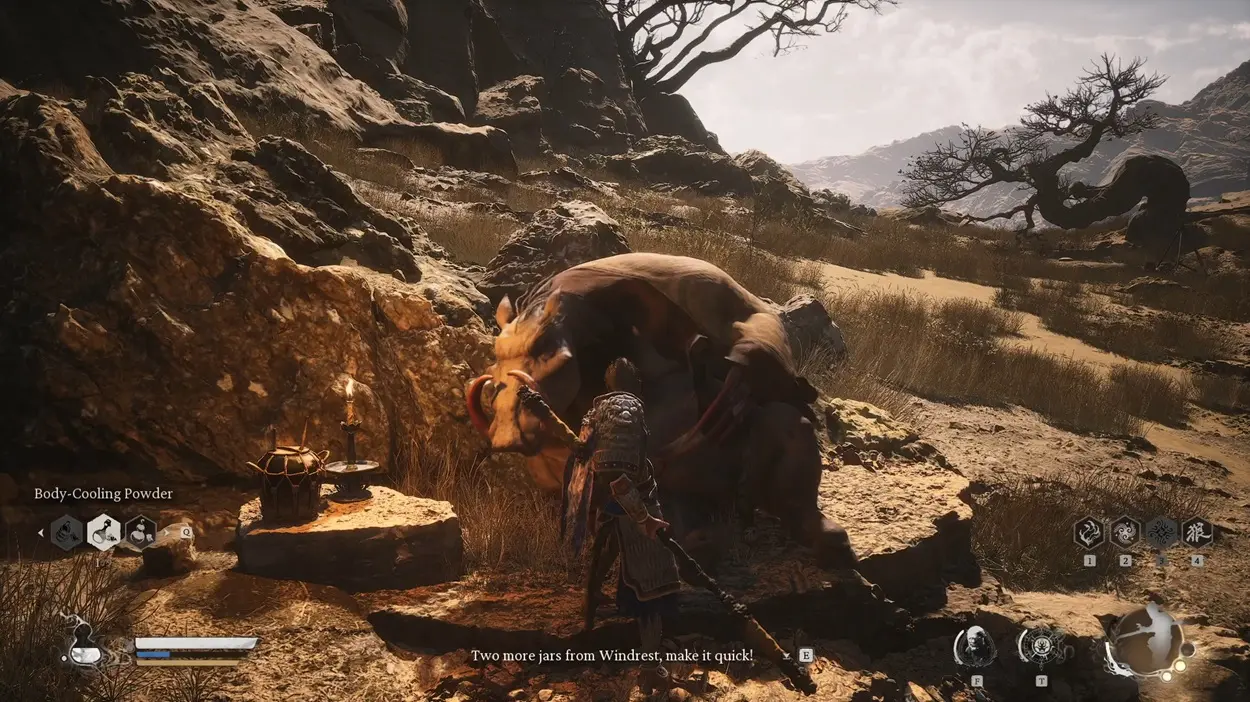 Black Myth: Wukong, guida alla quest del cinghiale: passaggi e ricompense