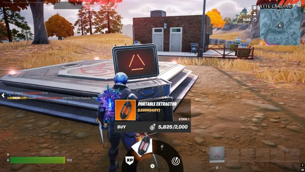 Fortnite: dove trovare l'Estrattore Portatile e come usarlo