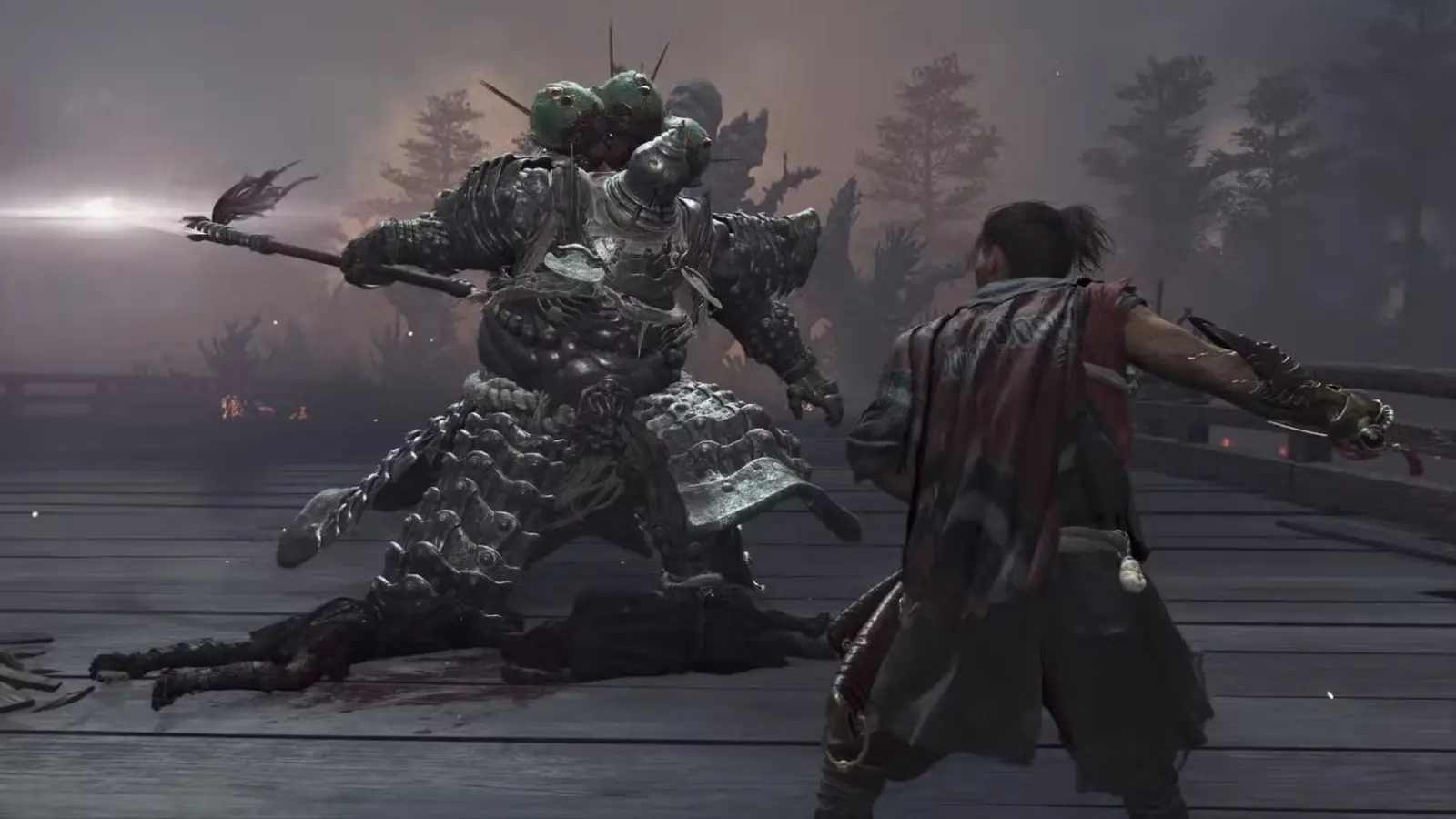 Benkei in Onimusha Way of the Sword: come batterlo e rompere la sua armatura