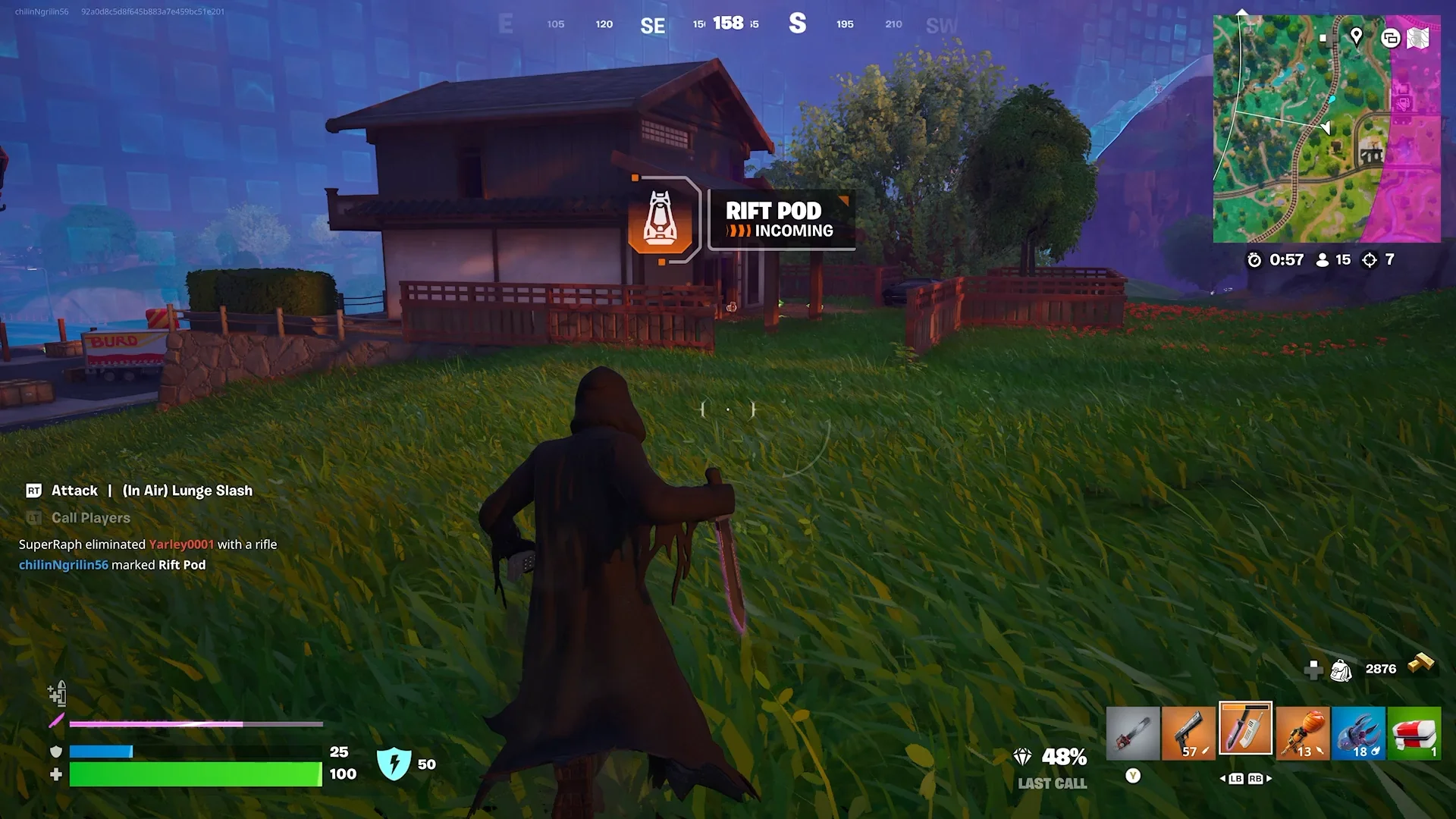 Fortnite: Ultima chiamata, cos’è, dove trovarla, statistiche e come funziona