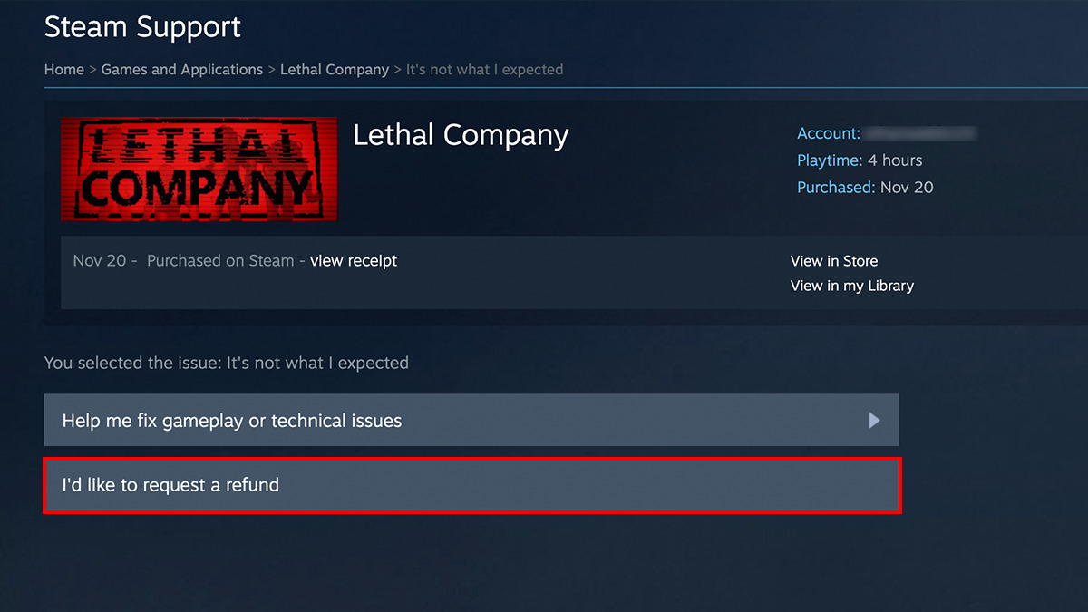 Steam: come chiedere un rimborso per un gioco e quali sono i requisiti